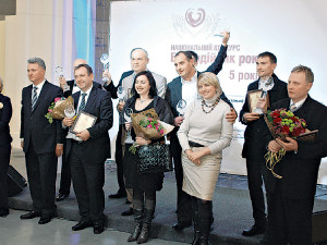 В Киеве наградили самых щедрых людей 