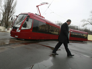 Трамвай для украинцев помогли сделать Россия и Беларусь 