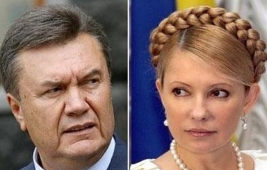 Янукович и Тимошенко поздравили украинцев с Рождеством 