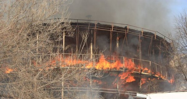 В Аркадии дотла сгорел фешенебельный ресторан