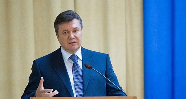 Янукович поздравил народ с Днем Соборности