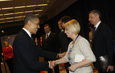 Обама пригласил к себе на завтрак Анну Герман и Евгению Тимошенко