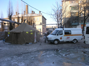 На Днепропетровщине открыли до 200 пунктов обогрева замерзших людей 