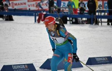 Украинка выиграла гонку преследования на чемпионате по биатлону