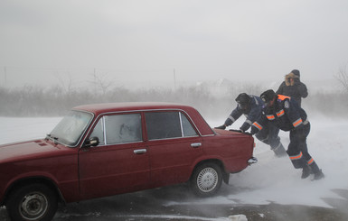 ГАИ Крыма назвало самые опасные участки заснеженных дорог