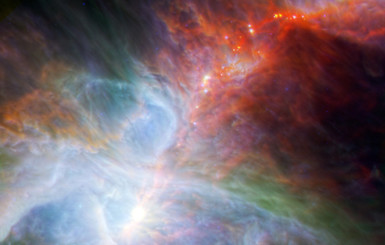 NASA обнаружили новые звезды в туманности Ориона