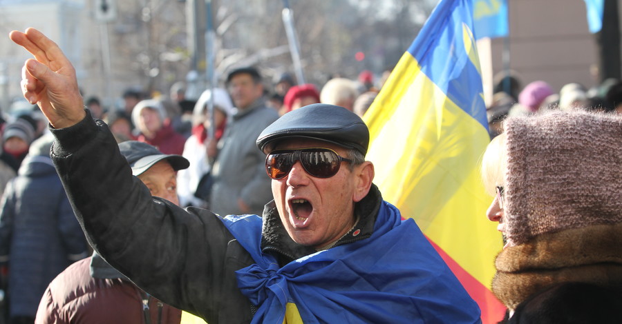 В Киеве протестуют против высоких тарифов