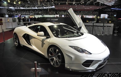 680-сильный вариант McLaren MP4- 12C показали на автовыставке