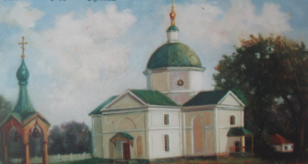 Сломанная после бури ветка указала, где раньше стояла церковь Гоголей