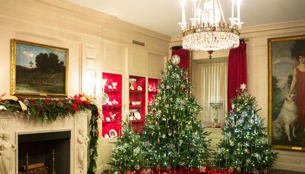 Как семья Обамы приготовилась к последнему Рождеству в Белом доме 