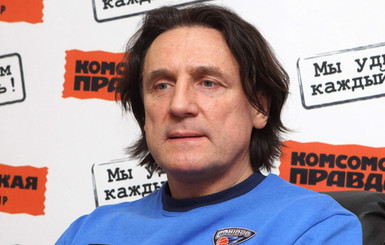 Олимпийский чемпион по баскетболу Вальдемарас Хомичюс: 