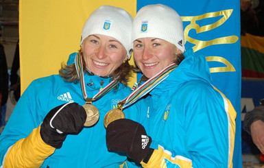 Украинские биатлонистки выиграли медали на международном турнире