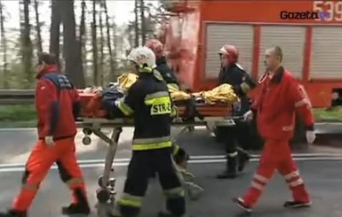 В жутком ДТП в Польше пострадали 24 человека