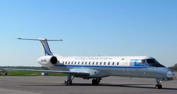 В Москве едва не разбился днепропетровский самолет