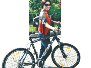 Гайтана собирается покорять Баку на велосипеде
