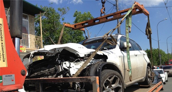 Жене главного милиционера Одесской области приписали аварию с пожарниками  