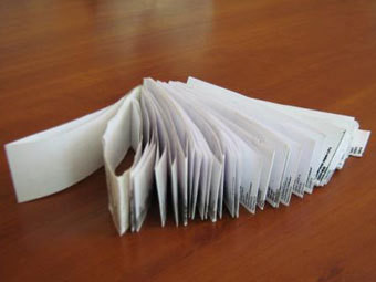 Выпускника поймали с 11-метровой шпаргалкой