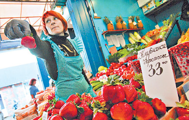 За ягоды киевляне переплачивают втрое! 