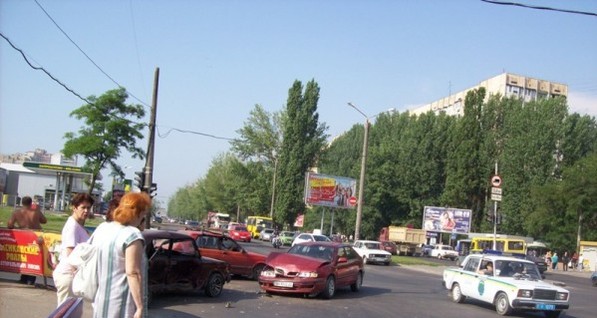 На Одесщине окровавленный водитель дожидался ГАИ, отказываясь вызывать