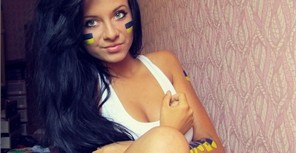 Красотка из Севастополя благодаря Евро-2012 стала звездой интернета