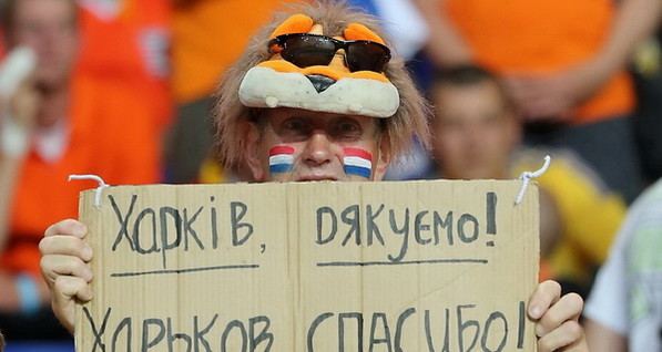 Болельщики из Нидерландов: 