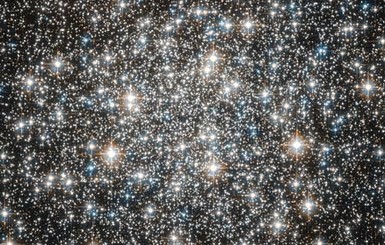 Хаббл сделал снимки шарового скопления Messier 10 