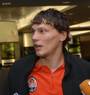 Вратарь сборной Андрей Пятов: 
