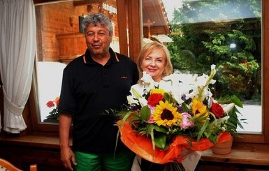 Мирча Луческу с женой празднуют свадьбу в Австрии