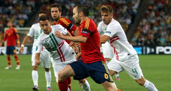 Евро-2012: Испания с огромным трудом выходит в финал