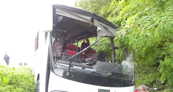 Жуткая авария на Черниговщине: пассажиры автобуса улетели домой, а водитель арестован