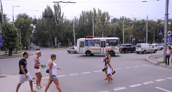 Милиция назвала самые опасные перекрестки Донецка