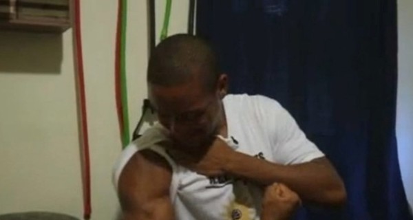 Для того, чтобы пойти в армию, американец сбросил почти центнер