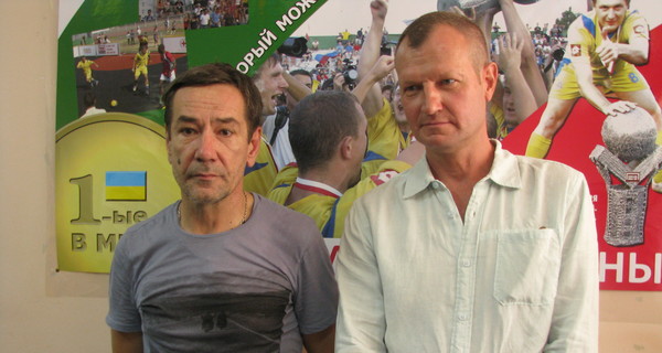 В Одессе Алексей Горбунов приобщал детей к футболу