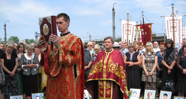 Во Львове помолились за погибших в Скниловской трагедии