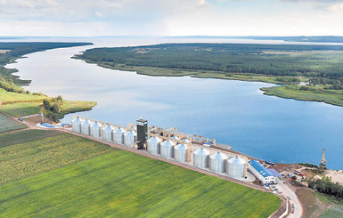 Зерно с Киевщины поплывет по Днепру 