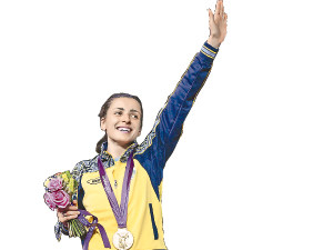 Золотая Олимпийская чемпионка Яна Шемякина: 