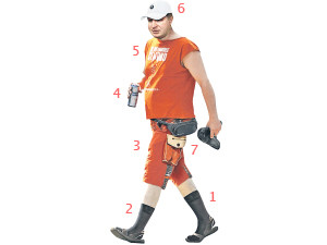 Клоуны в городе, или Как не стоит одеваться в зной