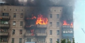 В Енакиево 5 часов горел приют для стариков