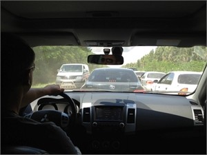 Гаишники обещают пробки на трассе в Херсонской области