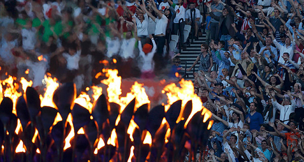 Закрытие Олимпиады-2012: Лейтмотив действия - тотальный расслабон