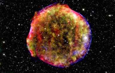 Ученые сделали снимок сверхновой звезды незадолго до ее взрыва 