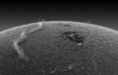 Астрономы показали как вблизи выглядят солнечные протуберанцы 