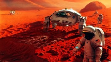 Ученые создали шлем для путешественников на Марс