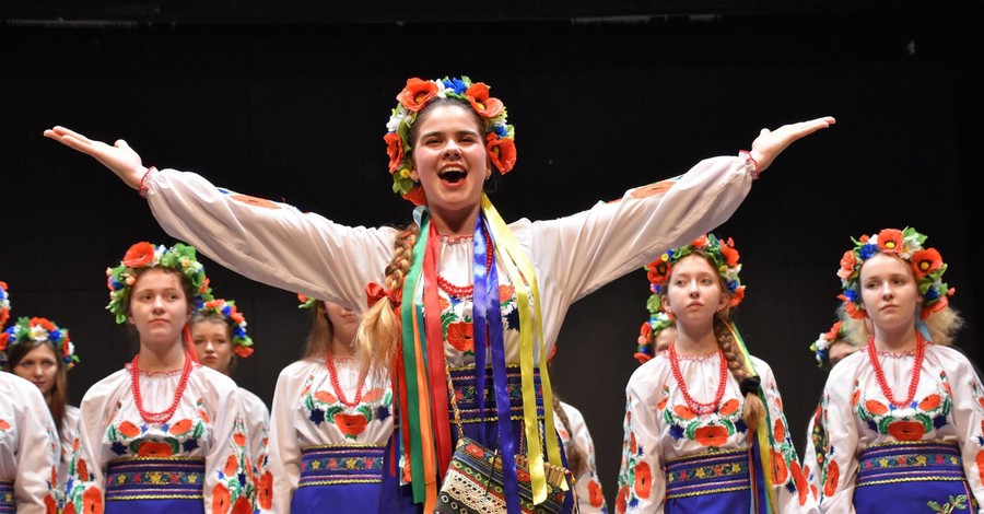 Украинский девичий хор в Берлине