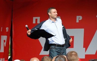 Виталий Кличко: 