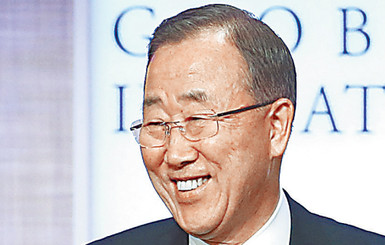 Генерального секретаря ООН Пан Ги Муна разыграли по телефону 