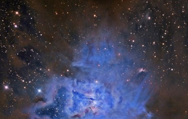 Ученые представили снимки прекрасной космической туманности Ирис 
