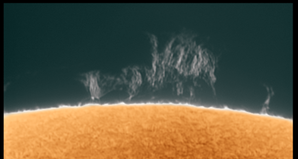 Ученые представили удивительно четкий снимок солнечного протуберанца, который мог стать причиной магнитной бури
