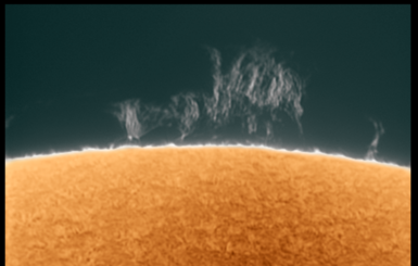 Ученые представили удивительно четкий снимок солнечного протуберанца, который мог стать причиной магнитной бури