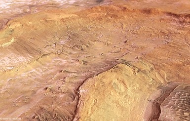 Обнародованы удивительные снимки ледяных поверхностей Марса
